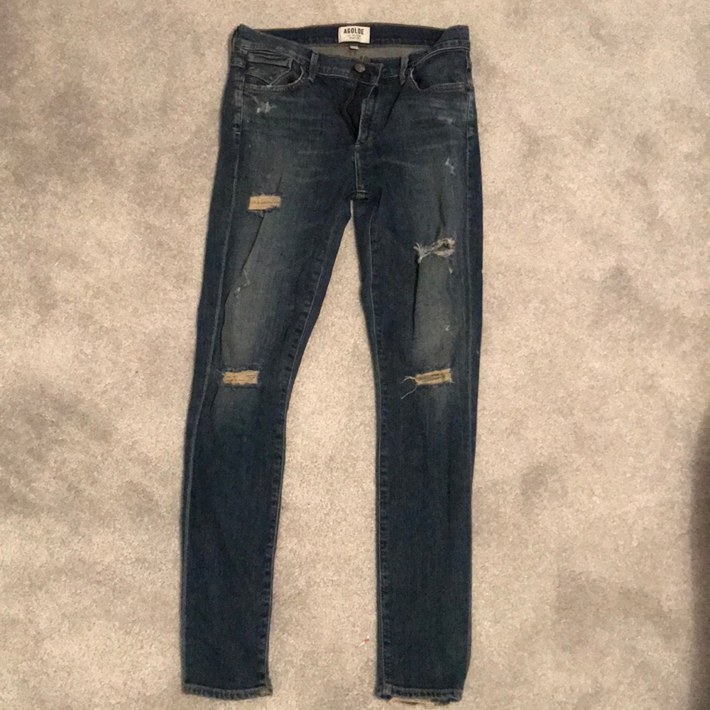 Size 27 ripped jeans